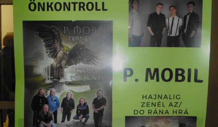 Koncert skupiny P.Mobil