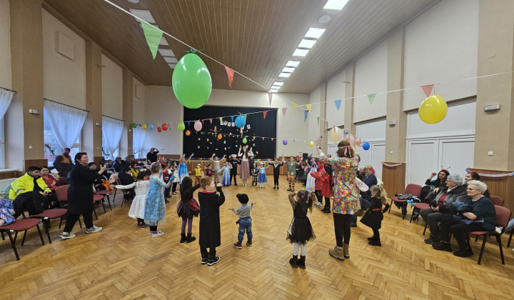 Maškarný ples pre deti - karneval 2025