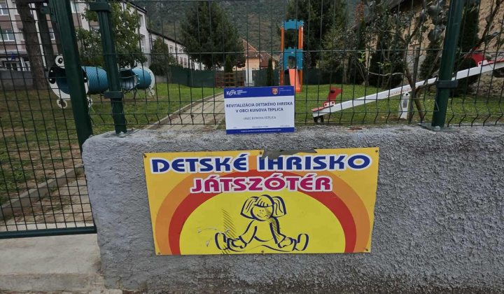 Znovuotvorenie detského ihriska 2025