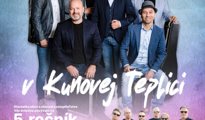 Aktuality / 5. ročník kultúrneho festivalu v Kunovej Teplici - lístky v predaji - foto