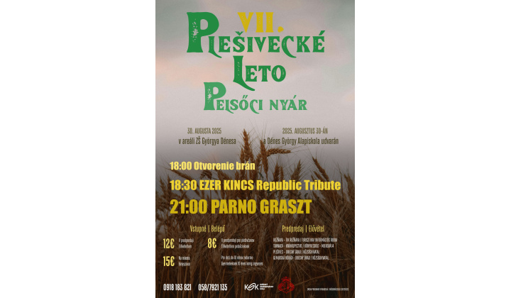 Fotka pre článok Plešivecké leto
